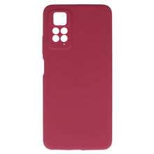 Заредете изображение във визуализатора на галерията – Silicone Lite Case for Xiaomi Redmi Note 11 Pro/Note 11 Pro 5G burgundy
