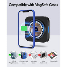 Заредете изображение във визуализатора на галерията – ESR Halolock magnetic wireless MagSafe charger car dashboard black (18048-0) - TopMag
