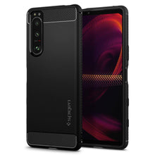 Заредете изображение във визуализатора на галерията – SPIGEN RUGGED ARMOR SONY XPERIA 5 III MATTE BLACK - TopMag
