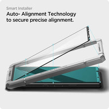 Заредете изображение във визуализатора на галерията – TEMPERED GLASS SPIGEN ALM GLASS FC SONY XPERIA 1 III BLACK - TopMag
