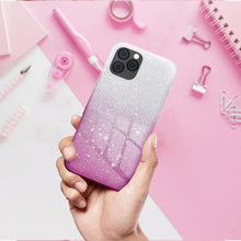 Заредете изображение във визуализатора на галерията – Shining гръб за  samsung galaxy s23 ultra clear/pink
