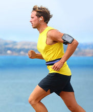 Заредете изображение във визуализатора на галерията – Running belt with two pocket black - TopMag
