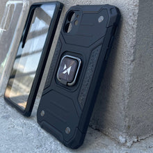 Заредете изображение във визуализатора на галерията – Wozinsky Ring Armor Case Kickstand Tough Rugged Cover for iPhone 13 Pro rose - TopMag
