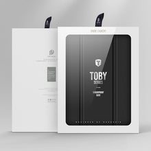 Заредете изображение във визуализатора на галерията – Dux Ducis Toby armored tough Smart Cover for Samsung Galaxy Tab S7 / Tab S8 11&#39;&#39; with a holder for stylus pen black - TopMag
