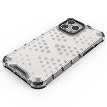 Заредете изображение във визуализатора на галерията – Honeycomb Case armor cover with TPU Bumper for iPhone 13 Pro Max blue - TopMag
