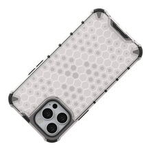 Заредете изображение във визуализатора на галерията – Honeycomb Case armor cover with TPU Bumper for iPhone 13 Pro Max blue - TopMag
