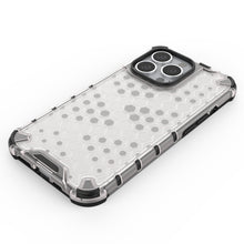 Заредете изображение във визуализатора на галерията – Honeycomb Case armor cover with TPU Bumper for iPhone 13 Pro blue - TopMag
