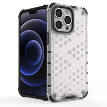 Заредете изображение във визуализатора на галерията – Honeycomb Case armor cover with TPU Bumper for iPhone 13 Pro green - TopMag
