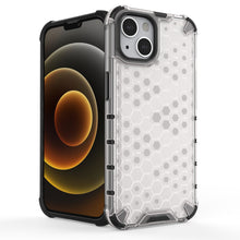 Заредете изображение във визуализатора на галерията – Honeycomb Case armor cover with TPU Bumper for iPhone 13 blue - TopMag

