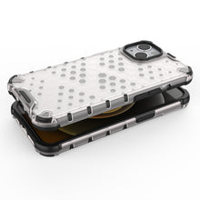 Заредете изображение във визуализатора на галерията – Honeycomb Case armor cover with TPU Bumper for iPhone 13 green - TopMag
