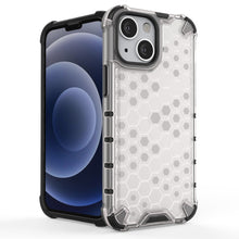 Заредете изображение във визуализатора на галерията – Honeycomb Case armor cover with TPU Bumper for iPhone 13 mini blue - TopMag

