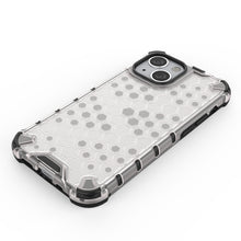 Заредете изображение във визуализатора на галерията – Honeycomb Case armor cover with TPU Bumper for iPhone 13 mini blue - TopMag

