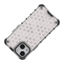 Заредете изображение във визуализатора на галерията – Honeycomb Case armor cover with TPU Bumper for iPhone 13 mini blue - TopMag

