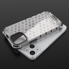 Заредете изображение във визуализатора на галерията – Honeycomb Case armor cover with TPU Bumper for iPhone 13 mini green - TopMag
