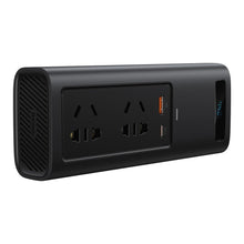 Заредете изображение във визуализатора на галерията – Baseus In-car Inverter 150W (220V CN/EU) black (CRNBQ-A01) - TopMag
