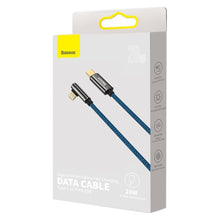 Заредете изображение във визуализатора на галерията – Baseus Legend Mobile Game Elbow Cable USB Type C - Lightning 20W Power Delivery 1m blue (CACS000203) - TopMag
