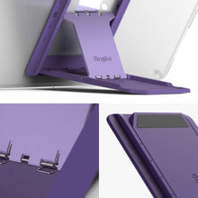Заредете изображение във визуализатора на галерията – Ringke Outstanding Self-adhesive Universal Folding Tablet Stand Light Gray (SD53240RS) - TopMag
