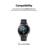 Заредете изображение във визуализатора на галерията – Ringke Metal One α Samsung Galaxy Watch 3 45mm Lug Width 22mm silver (GW-COM-B-22-03) - TopMag
