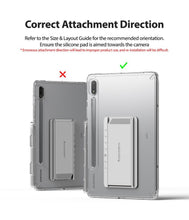 Заредете изображение във визуализатора на галерията – Ringke Fusion Combo Outstanding hard case with TPU frame for Samsung Galaxy Tab S7 11'' + self-adhesive foldable stand transparent (FC475R39) - TopMag
