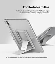 Заредете изображение във визуализатора на галерията – Ringke Fusion Combo Outstanding hard case with TPU frame for Samsung Galaxy Tab S7 11'' + self-adhesive foldable stand transparent (FC475R39) - TopMag
