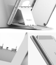 Заредете изображение във визуализатора на галерията – Ringke Fusion Combo Outstanding Hard Case with Gel Frame for iPad Air 2020 + Adhesive Stand Gray (FC485R39) - TopMag

