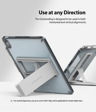 Заредете изображение във визуализатора на галерията – Ringke Fusion Combo Outstanding Hard Case with Gel Frame for iPad Air 2020 + Adhesive Stand Gray (FC485R39) - TopMag
