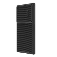 Заредете изображение във визуализатора на галерията – Nillkin Synthetic Fiber S Case for Samsung Galaxy S23 Ultra cover camera cover black
