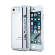Заредете изображение във визуализатора на галерията – Etui hardcase BMW BMHCP7SPVWH iPhone 7 transparent white SHOCKPROOF - TopMag
