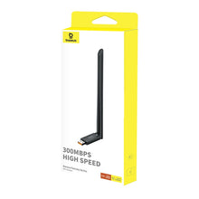 Заредете изображение във визуализатора на галерията – Baseus BS-OH172 300Mb/s USB network card - black
