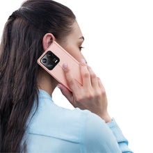 Заредете изображение във визуализатора на галерията – Dux Ducis Skin Pro Case Xiaomi 13 Pro Flip Card Wallet Stand Pink
