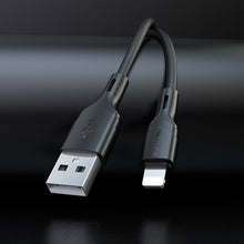 Заредете изображение във визуализатора на галерията – Borofone Cable BX99 Method - USB to Lightning - 2,4A 1 metre black
