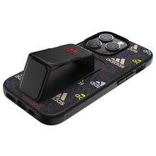 Заредете изображение във визуализатора на галерията – Adidas SP Grip Case iPhone 14 Pro black/black/coulourful 50251
