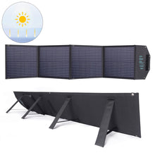Заредете изображение във визуализатора на галерията – Choetech solar charger 100W foldable USB C, 2x USB PD QC black (SC009-V2)
