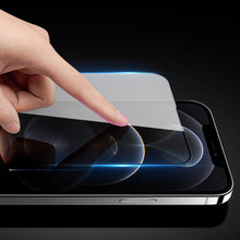 Заредете изображение във визуализатора на галерията – Dux Ducis 10D Tempered Glass Tough Screen Protector Full Coveraged with Frame for iPhone 13 Pro Max transparent (case friendly) - TopMag
