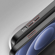 Заредете изображение във визуализатора на галерията – Dux Ducis Fino case covered with nylon material for iPhone 13 mini black - TopMag
