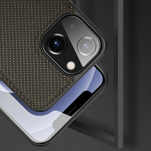 Заредете изображение във визуализатора на галерията – Dux Ducis Fino case covered with nylon material for iPhone 13 mini green - TopMag
