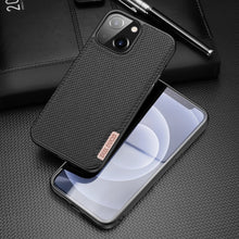 Заредете изображение във визуализатора на галерията – Dux Ducis Fino case covered with nylon material for iPhone 13 black - TopMag

