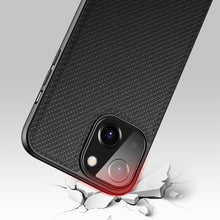 Заредете изображение във визуализатора на галерията – Dux Ducis Fino case covered with nylon material for iPhone 13 black - TopMag
