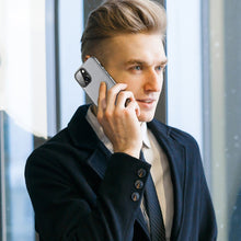 Заредете изображение във визуализатора на галерията – Dux Ducis Fino case covered with nylon material for iPhone 13 gray - TopMag
