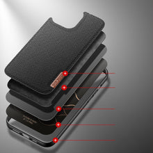 Заредете изображение във визуализатора на галерията – Dux Ducis Fino case covered with nylon material for iPhone 13 Pro black - TopMag
