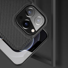 Заредете изображение във визуализатора на галерията – Dux Ducis Fino case covered with nylon material for iPhone 13 Pro black - TopMag
