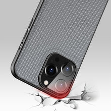 Заредете изображение във визуализатора на галерията – Dux Ducis Fino case covered with nylon material for iPhone 13 Pro gray - TopMag
