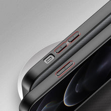 Заредете изображение във визуализатора на галерията – Dux Ducis Fino case covered with nylon material for iPhone 13 Pro gray - TopMag

