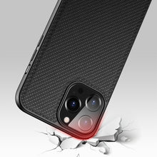 Заредете изображение във визуализатора на галерията – Dux Ducis Fino case covered with nylon material for iPhone 13 Pro Max black - TopMag
