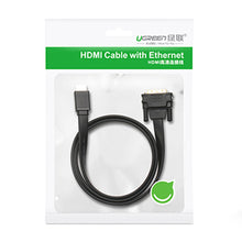 Заредете изображение във визуализатора на галерията – Ugreen bi-directional cable HDMI - DVI 2m black (HD106)
