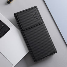 Заредете изображение във визуализатора на галерията – Nillkin CamShield S Magnetic Case for Samsung Galaxy S23 Ultra Cover with MagSafe with Camera Cover Black
