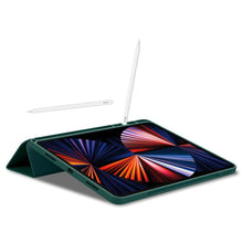 Заредете изображение във визуализатора на галерията – Spigen URBAN FIT IPAD PRO 12.9 2021 / 2022 MIDNIGHT GREEN
