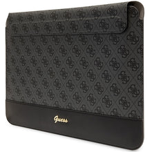 Заредете изображение във визуализатора на галерията – Original GUESS Laptop Sleeve 4G Stripe Metal Logo GUCS14PS4SGK 14 inches black
