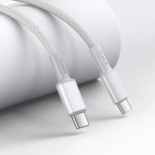 Заредете изображение във визуализатора на галерията – Baseus USB Type C - USB Type C cable fast charging Power Delivery Quick Charge 100 W 5 A 2 m white (CATGD-A02)

