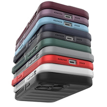 Заредете изображение във визуализатора на галерията – Magic Shield Case case for iPhone 14 Pro Max elastic armored case in burgundy
